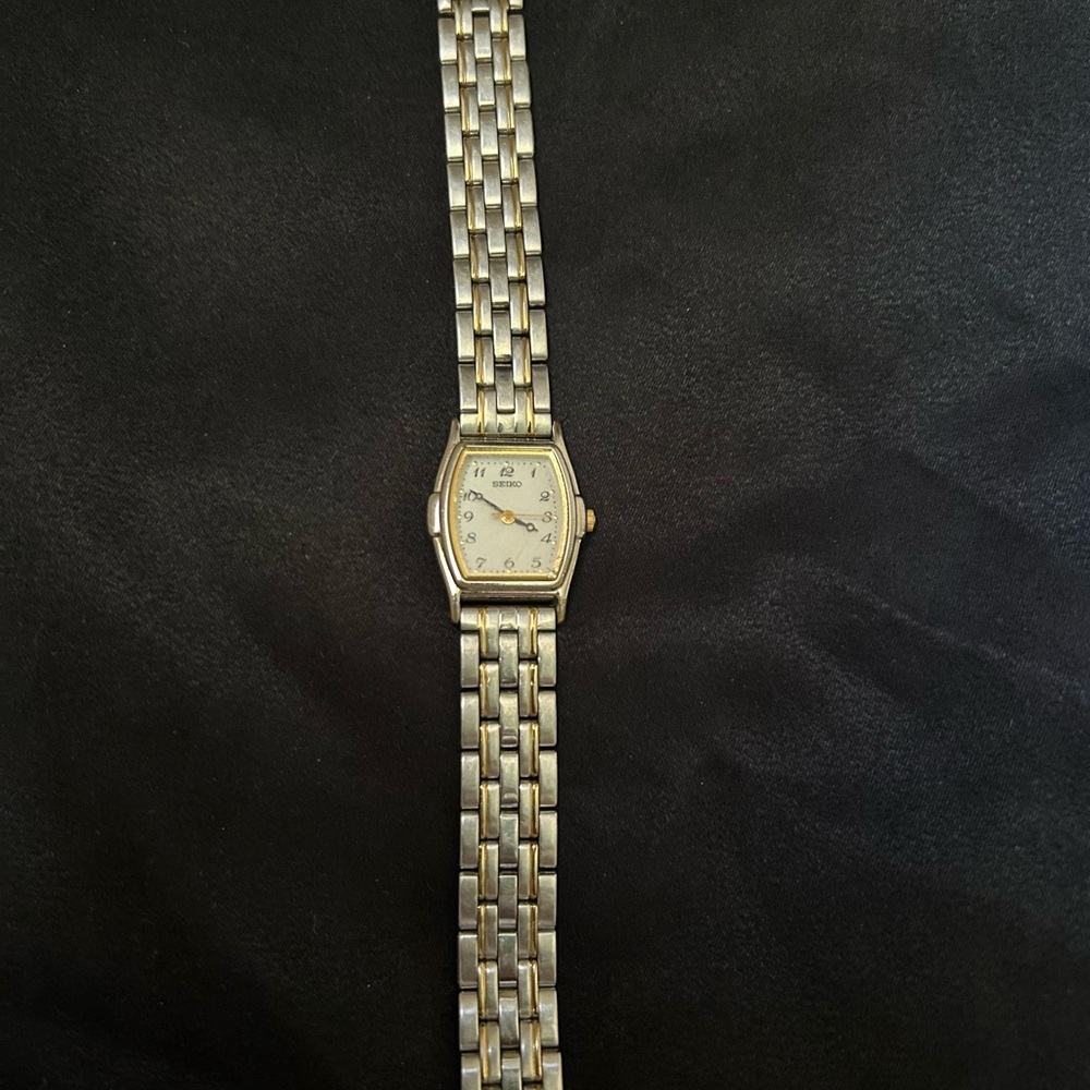 Seiko Women's Gold and Silver Watch